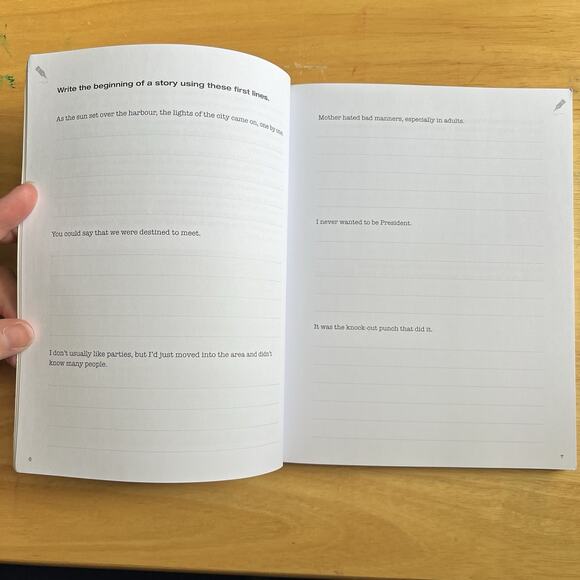 321 Creative Writing Prompts by Lisa Dyer Paperback Book Creative Writing - Picture 5 of 8